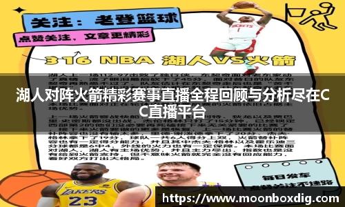 湖人对阵火箭精彩赛事直播全程回顾与分析尽在CC直播平台